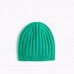 UNOPENED J.Crew Collection Ribbed Cashmere Hat | Emerald Pool | $68  eb-03979199